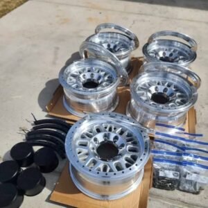 Set of 5 Raceline RT951M Ryno Cast Beadlock Wheels – 17x9, 8x165.1 Bolt Pattern