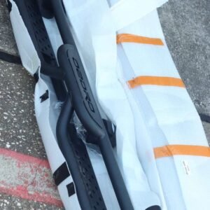 OEDRO Running Boards for Jeep Wrangler JL 4 Door 2018–2026 – Two-Stair Side Steps (All-Steel, Black)