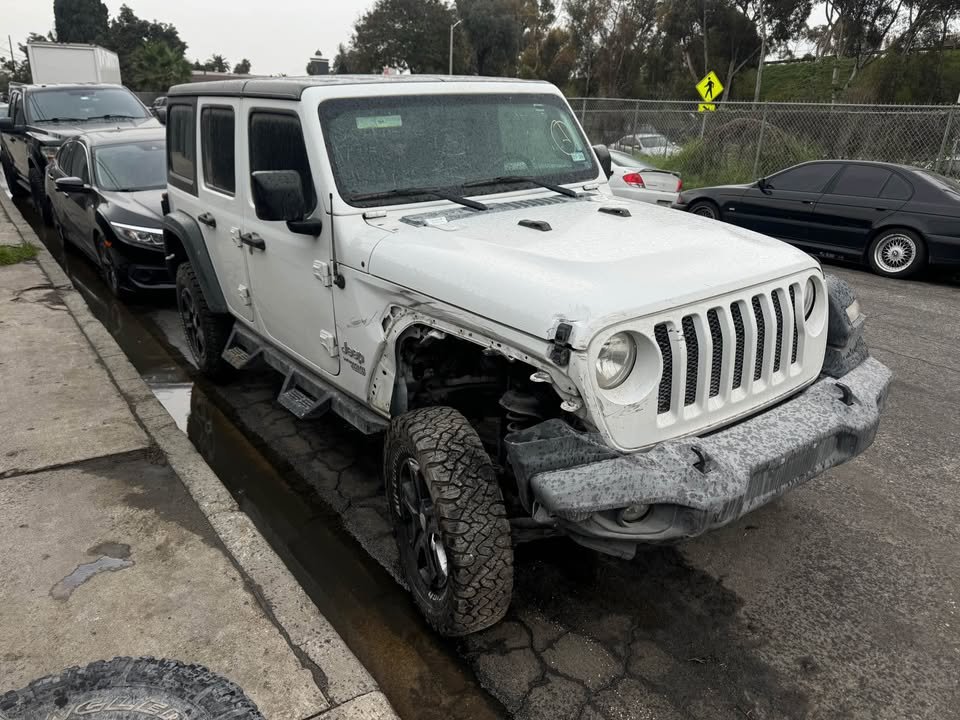 2018 Jeep Wrangler Sport – Parting Out / Wrecked Jeep