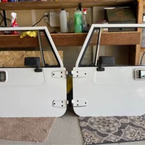 Jeep Wrangler YJ Full Doors 1987–1995 – OEM Style Replacement Doors (Used, Great Condition)