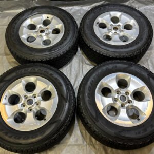 2007-2018 Jeep Wrangler JK 18" 5-Spoke Wheels & Tires – Set of 4 (Used)
