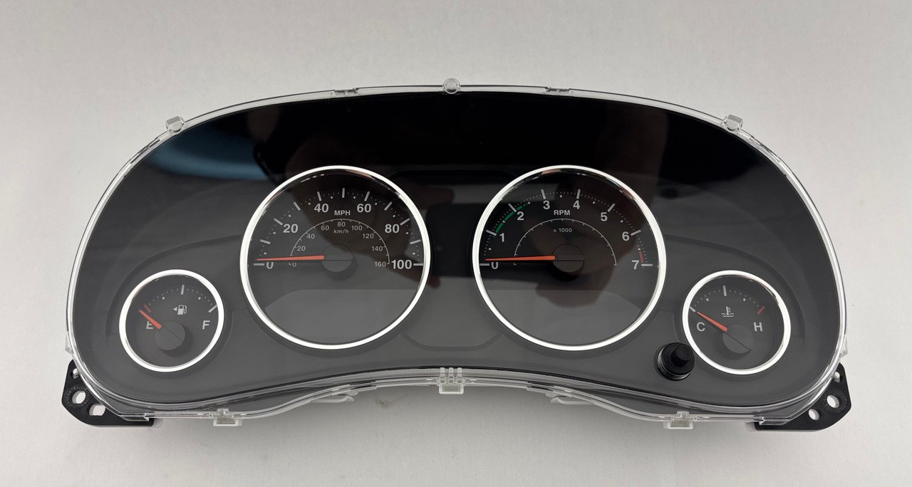 2015 Jeep Wrangler JK OEM Instrument Gauge Cluster – 56054392AE (Used)