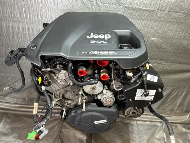 2020-2023 Jeep Wrangler JL / Gladiator JT 3.0L V6 EcoDiesel Engine Long Block – 74K Miles (Used)